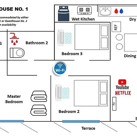 Del'S Guesthouse @ Southville Same Level With Pool Fits 8 Bangi Luaran gambar